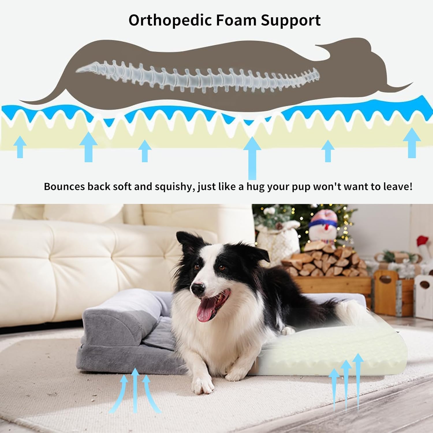 Ultimate Comfort: Review of the Orthopedic Dog Bed for Large Breeds