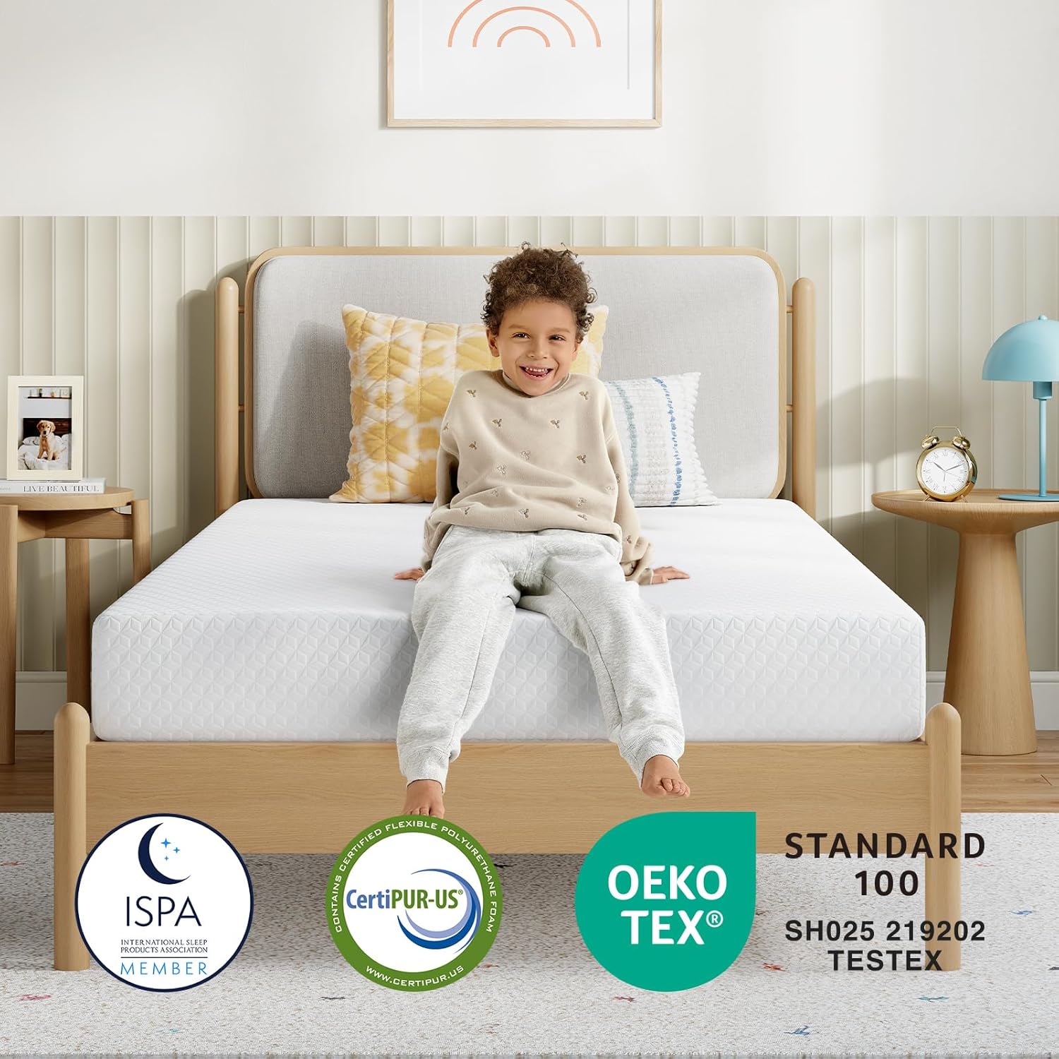 Novilla 8 Inch Queen Size Mattress, Queen Memory Foam Mattress with Breathable Comfort & High-Density Support Foam for Pressure Relief & Comfortable Sleep, Mattresses in a Box with Edge Support