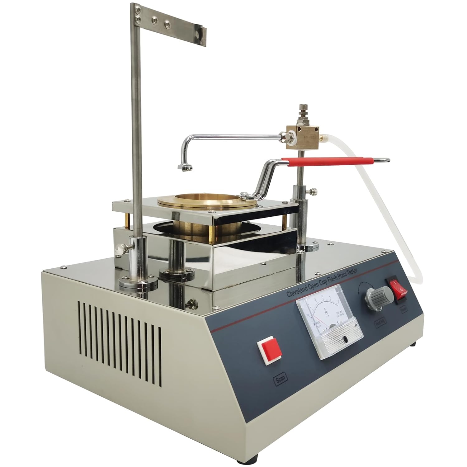 Open-Cup Flash Point Tester Flash Point Measuring Instrument Suitable for Determining The Flash Point and Ignition Point of Petroleum Products and Asphalt Flash Point Higher Than 79℃ 220V