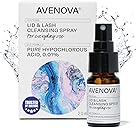 Avenova Eyelid and Eyelash Cleanser Spray - 20ml Bottle - Gentle Everyday Pure Hypochlorous Acid Spray for Eye Irritation