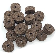 Burnt Burl 50 Pack 1.5" Rings with 1/4" Bore