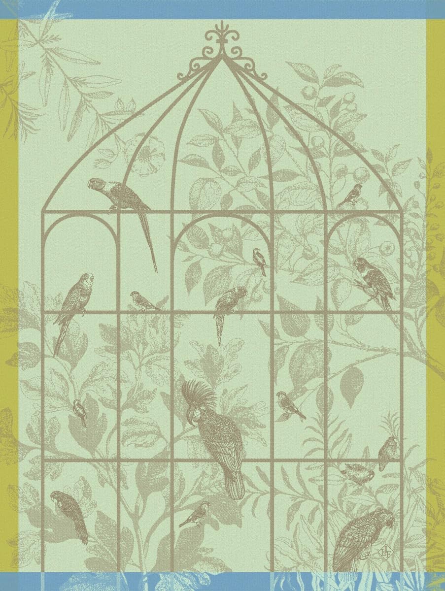 LE JACQUARD FRANÇAIS Sonate Pivert Tea Towel 60 x 80 cm Cotton