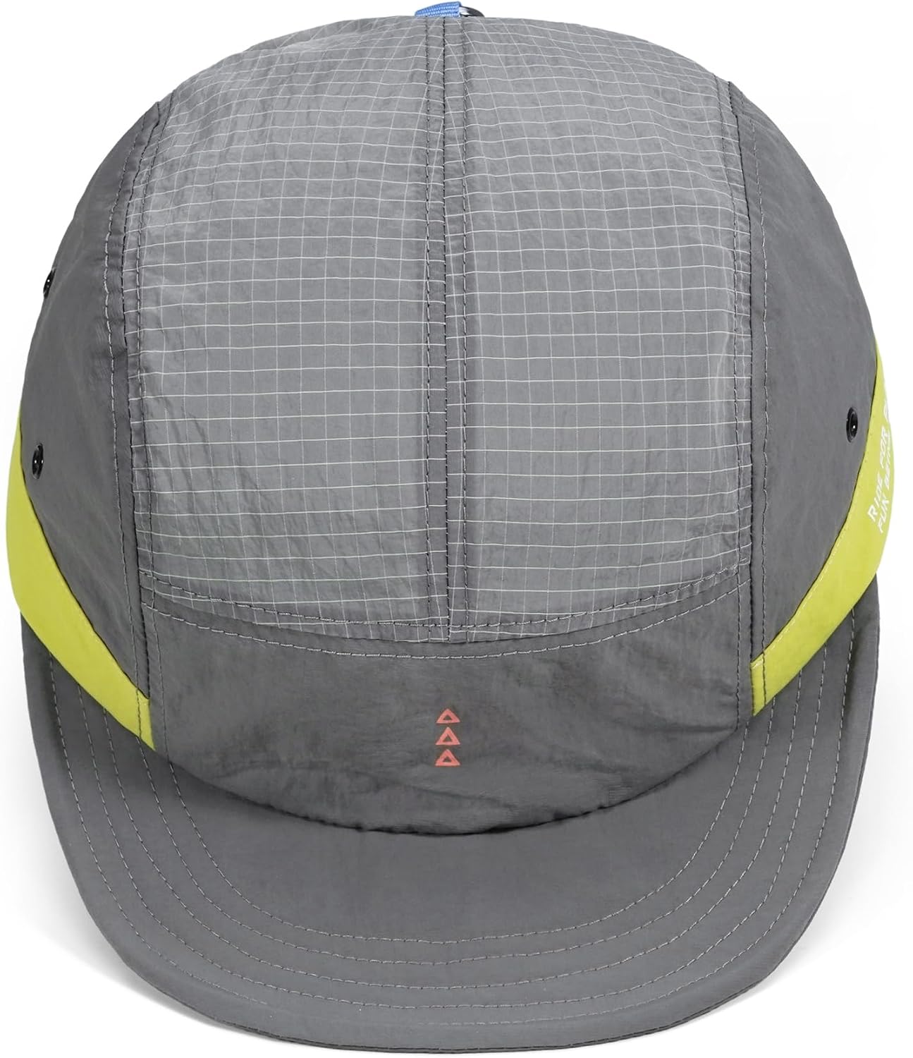 Clakllie Water-Resistant Short Brim Hat Ultra Light 5 Panel Running Hat image 5