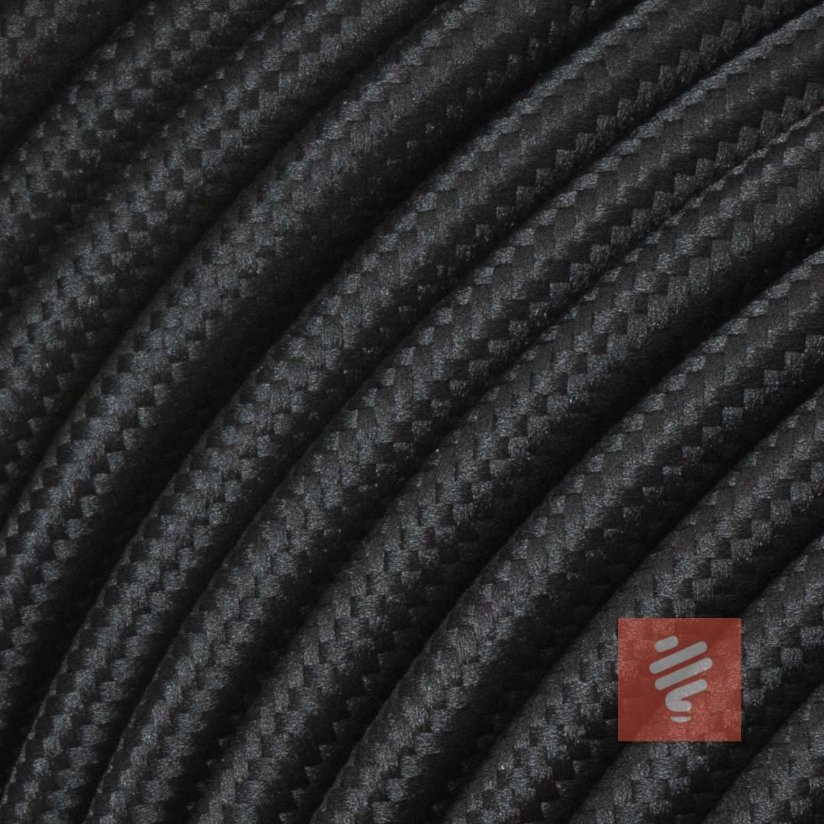 Relight Pendelleuchte 3-flammig Kraken (höhenverstellbar), E27 Lampenfassungen aus Bakelit, 3x 3 Meter Textilkabel Schwarz