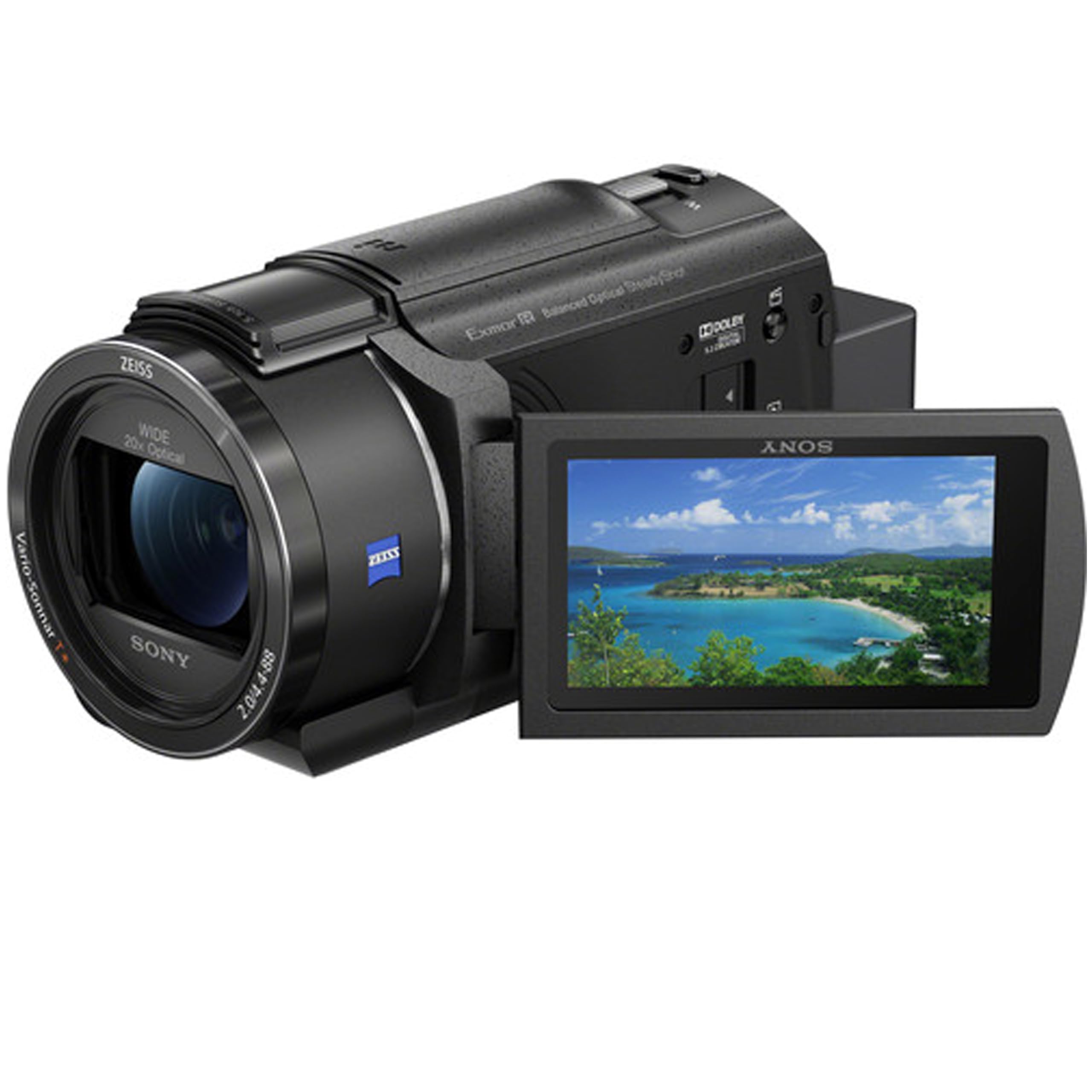 Amazon.com : Sony FDR-AX43 UHD 4K Handycam Camcorder w/ 128GB