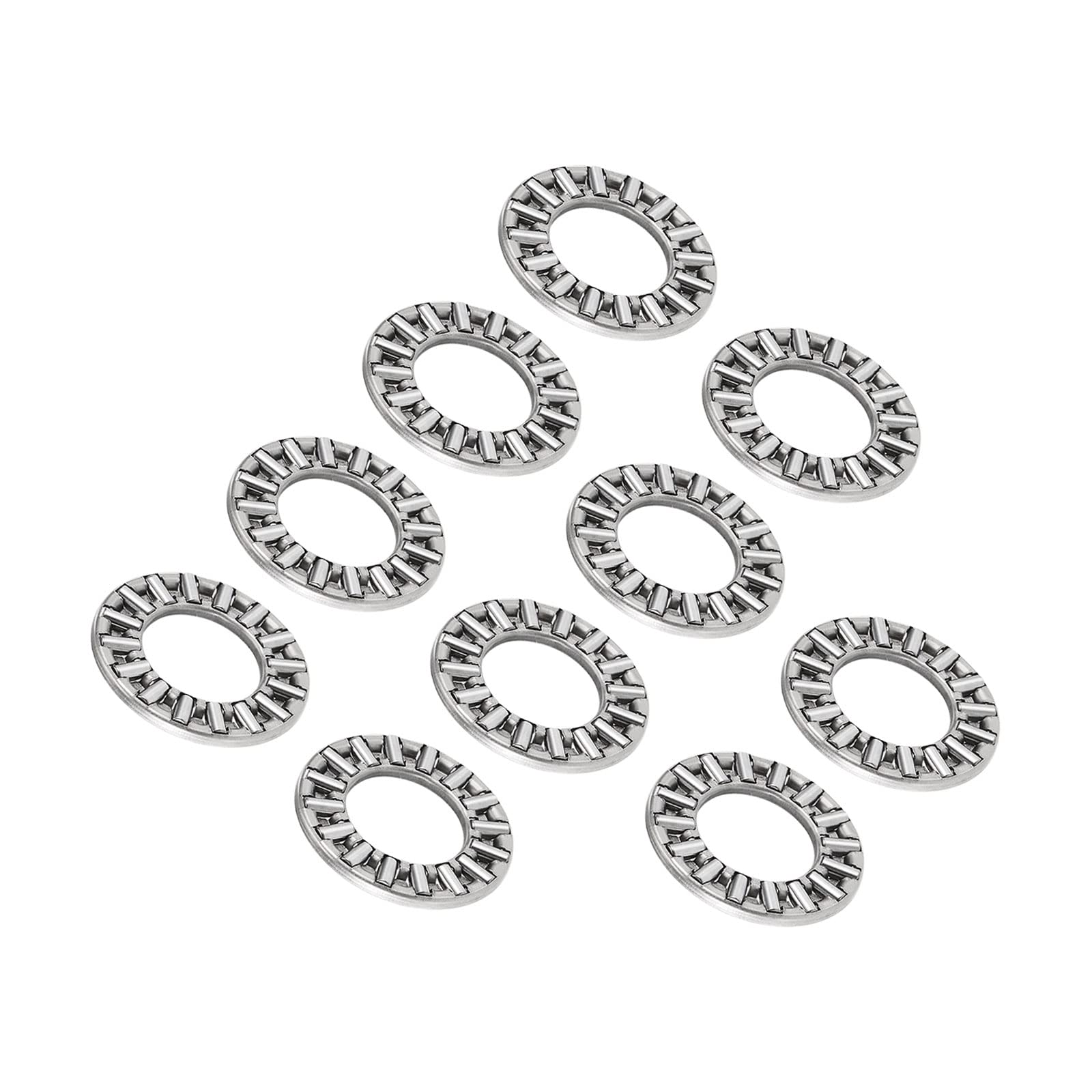 10pcs NTA815 Thrust Needle Roller Bearings - [1/2 Inch x 15/16 Inch x 5/64 Inch] for Conveying Equipment Use, Chrome Steel-picture-17