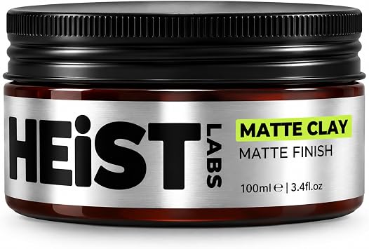 Matte Clay 100ml   Strong Hold Hair Clay for Men, Matte Finish Styling Clay for All-Day Definition