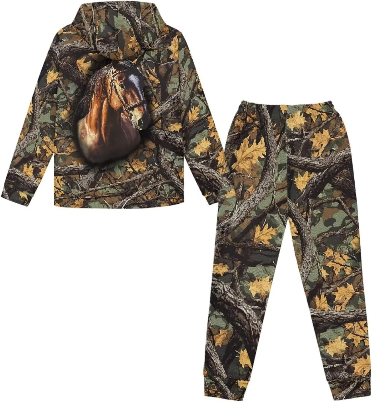 Renewold Boys Tracksuits Kids Hoodie Sweatshirt and Jogger Sweatpants 2 Pieces Sweatsuits Set Long Sleeve Clothing Sets