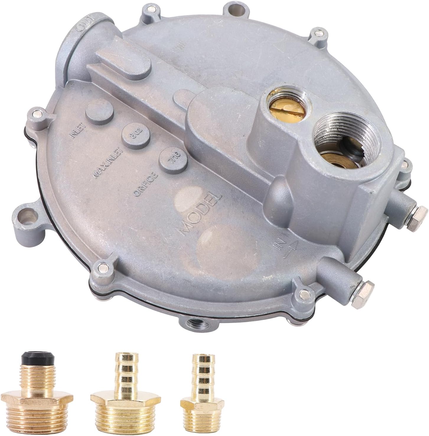 Dokili Low Pressure Regulator Kn 039-122 G.arretson Style Converter Natural Gas Lp for Small Engines Manual Primer