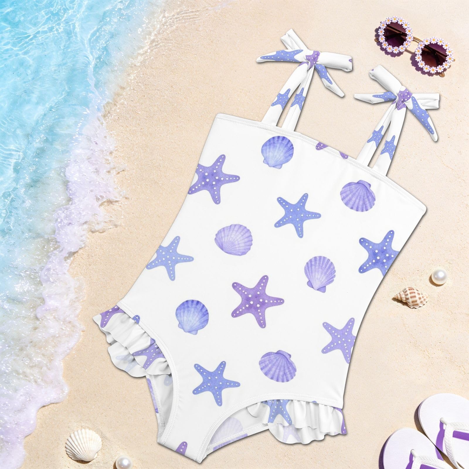 FRODOTGV Costume da bagno intero per ragazze ad asciugatura rapida Rash Guard Beach Swimwear per bambine