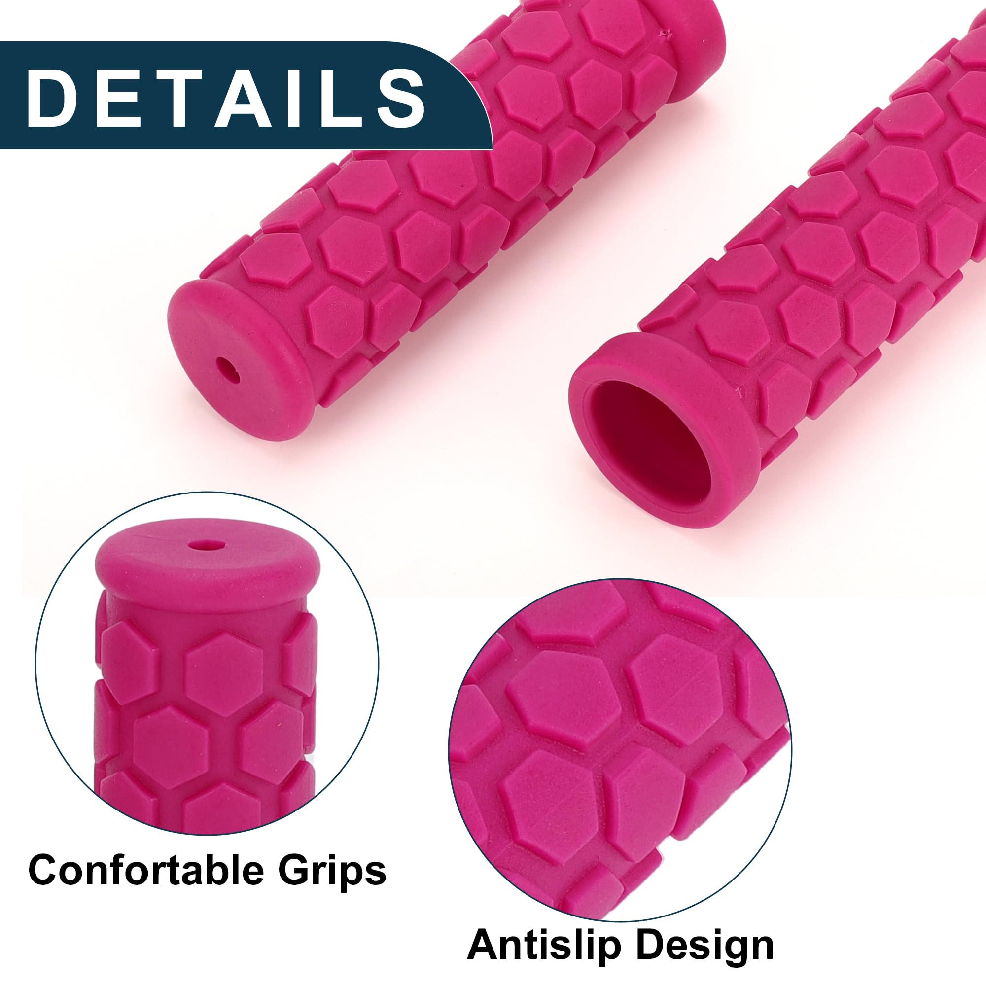 TUCKBOLD Bike Handlebar Grips Covers 102mm Long Lightweight - Image 4