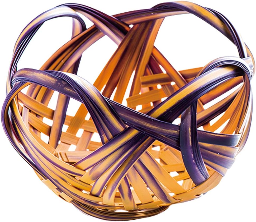 Yamashita Kogei 423680 Kyushu Folk Crafts Yamabuki, Diameter 5.1 x Height 5.1 inches (13 cm) x Height 5.1 inches (13 cm) x Height 5.1 inches (13 cm), Made in Japan, Flower Colored Four Seaside Waves,