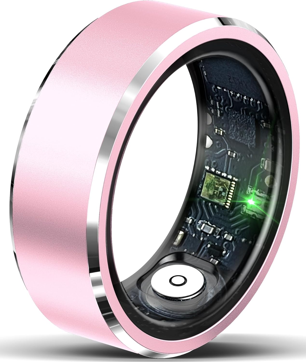 findtime Smart Rings for Women Ladies Smart Ring Health Ring Blood Oxygen Blood Pressure HR Heart Rate Monitor Fitness Tracker Sleep Step Counter Waterproof Compatible with ios Android Phones