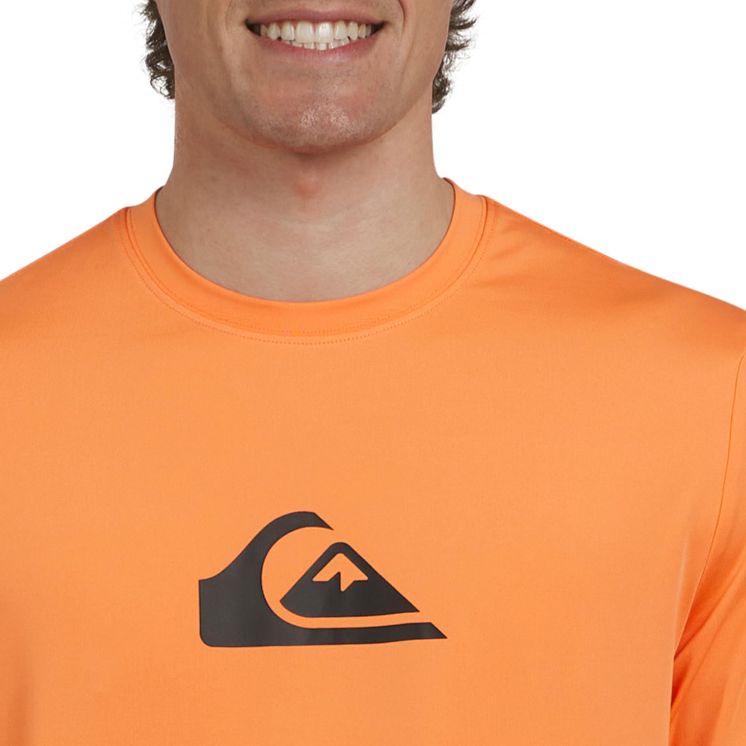 Quiksilver Swimwear Regular Fit UPF 50 Long Sleeve Sun tee Camisa de protección de Sarpullido Hombre (Pack de 1)