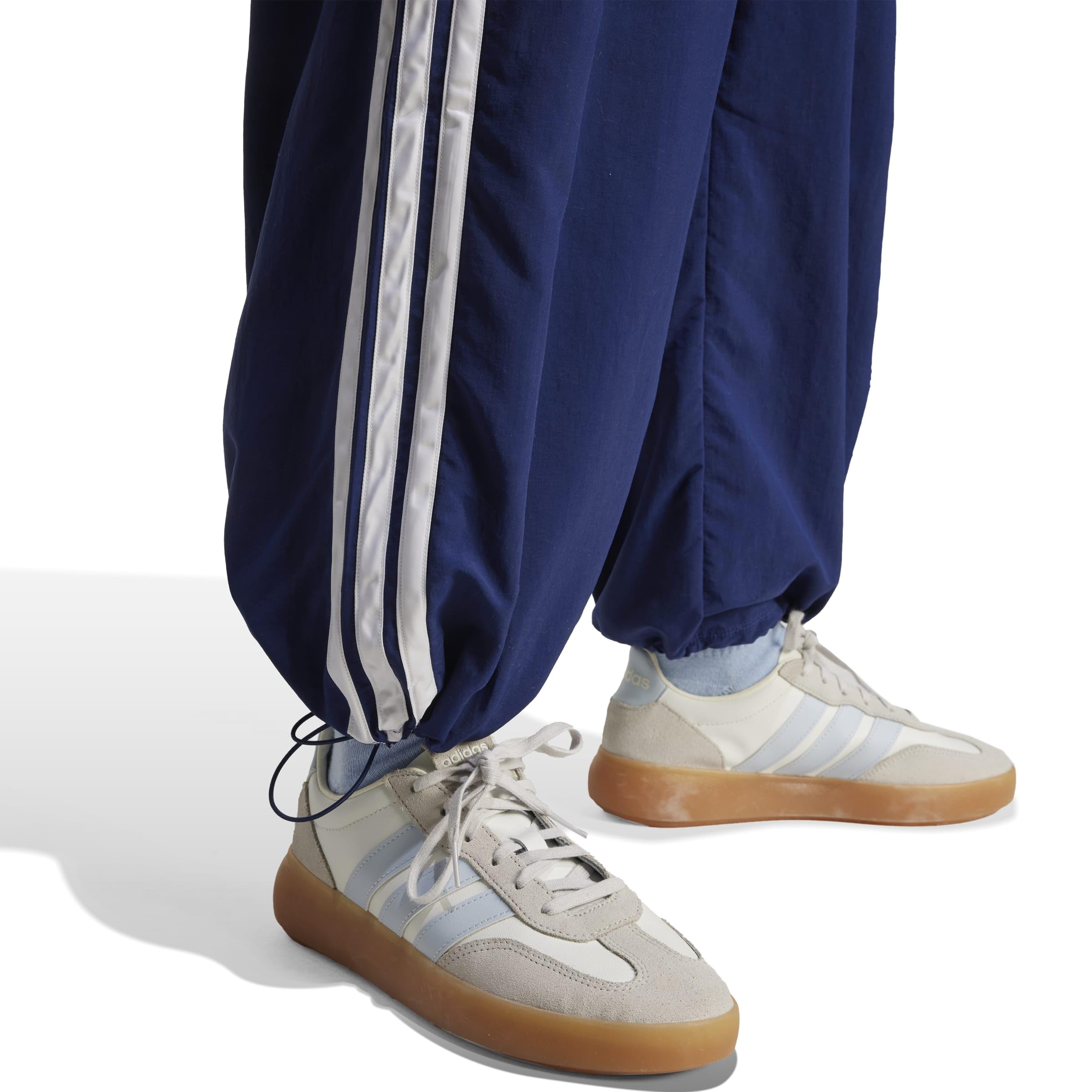 adidas Essentials 3-stripes Lifestyle Woven Parachute Pants - Spodnie golfowe Kobiety
