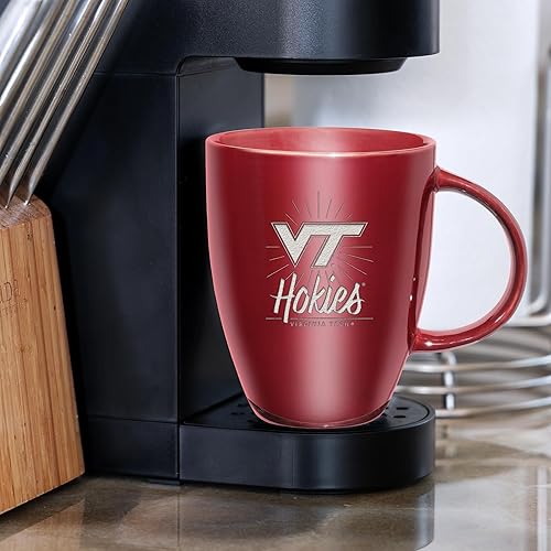 Vista 561 de Rico Industries NCAA - Taza de cerámica con grabado láser, 18 onzas, café y té