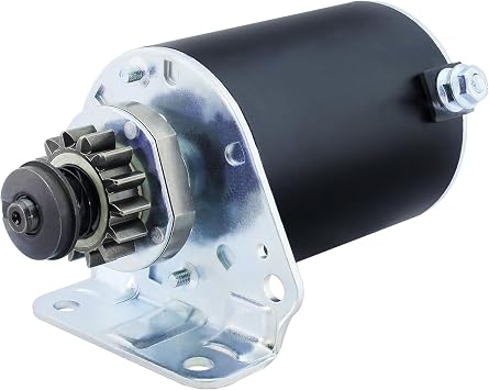 Steel Gear Starter Replacement for 14 Teeth Briggs and Stratton 593934 693551 030221 33R877, 12 12.5 13 14 15.5 16 16.5 17 17.5 18 18.5 19.5 HP Cub Cadet 11 16 18 RTZ LT John Deere D100 105, Toro