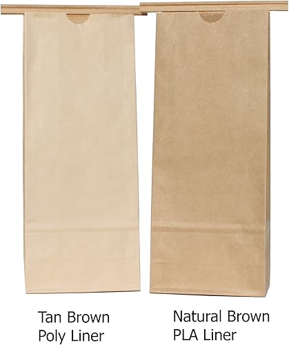 Miniatura 5 de AwePackage - Bolsa de corbata de estaño resistente a la grasa de papel kraft (50)