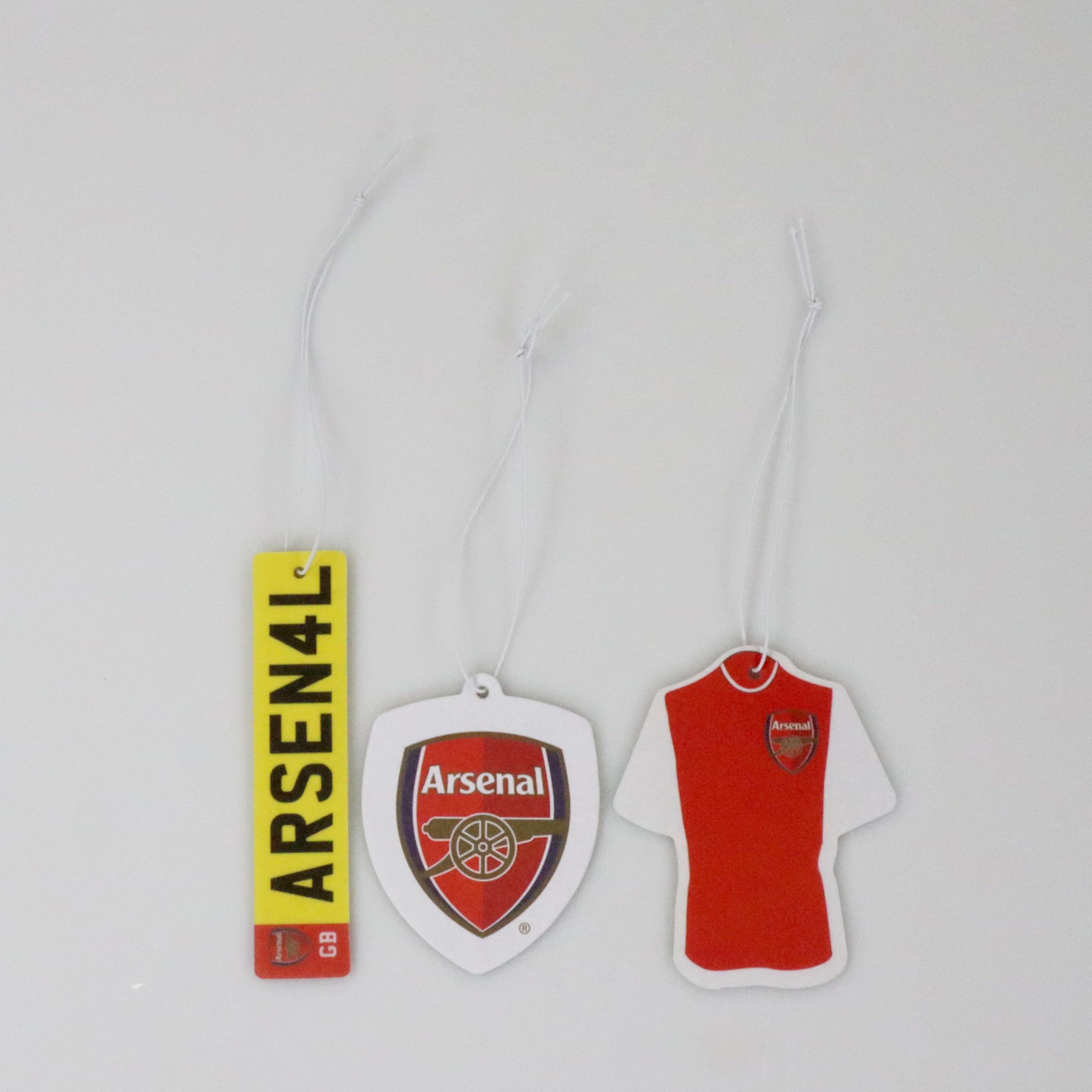 FOCO Officially Licensed Arsenal FC Car Air Freshener 3 Pack
