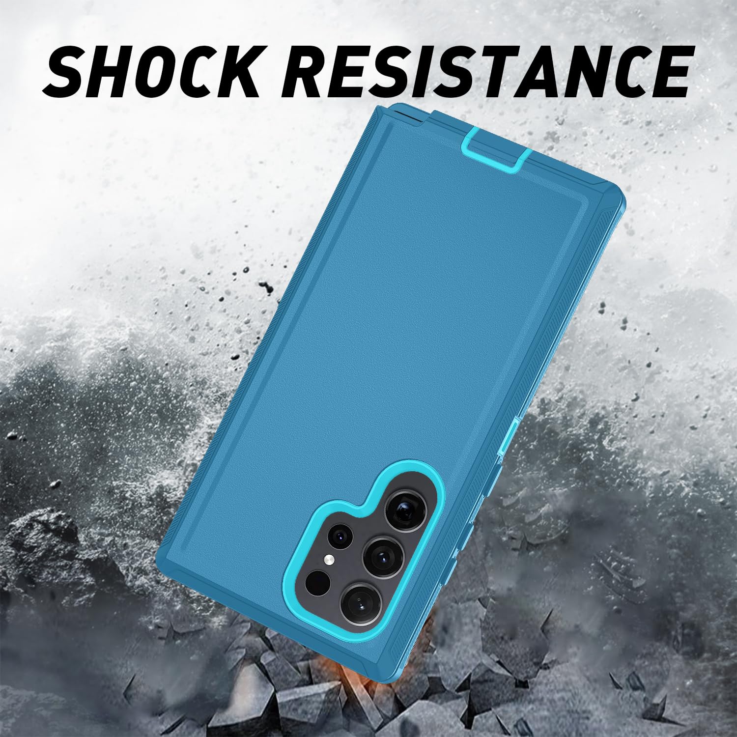 Asuwish Custodia Protettiva Per Cellulare – Modello 789, Colore Blu