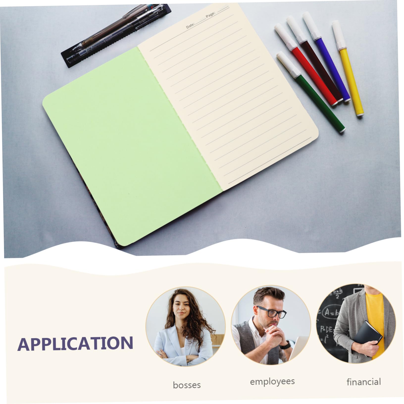 NUOBESTY 60piezas Mini Cuaderno De Bocetos De Bolsillo Escribir Notas Material Escolar Oficina Unidades Granel Libreta Pequeña Blancas Para Diarios y Blocs De Notas