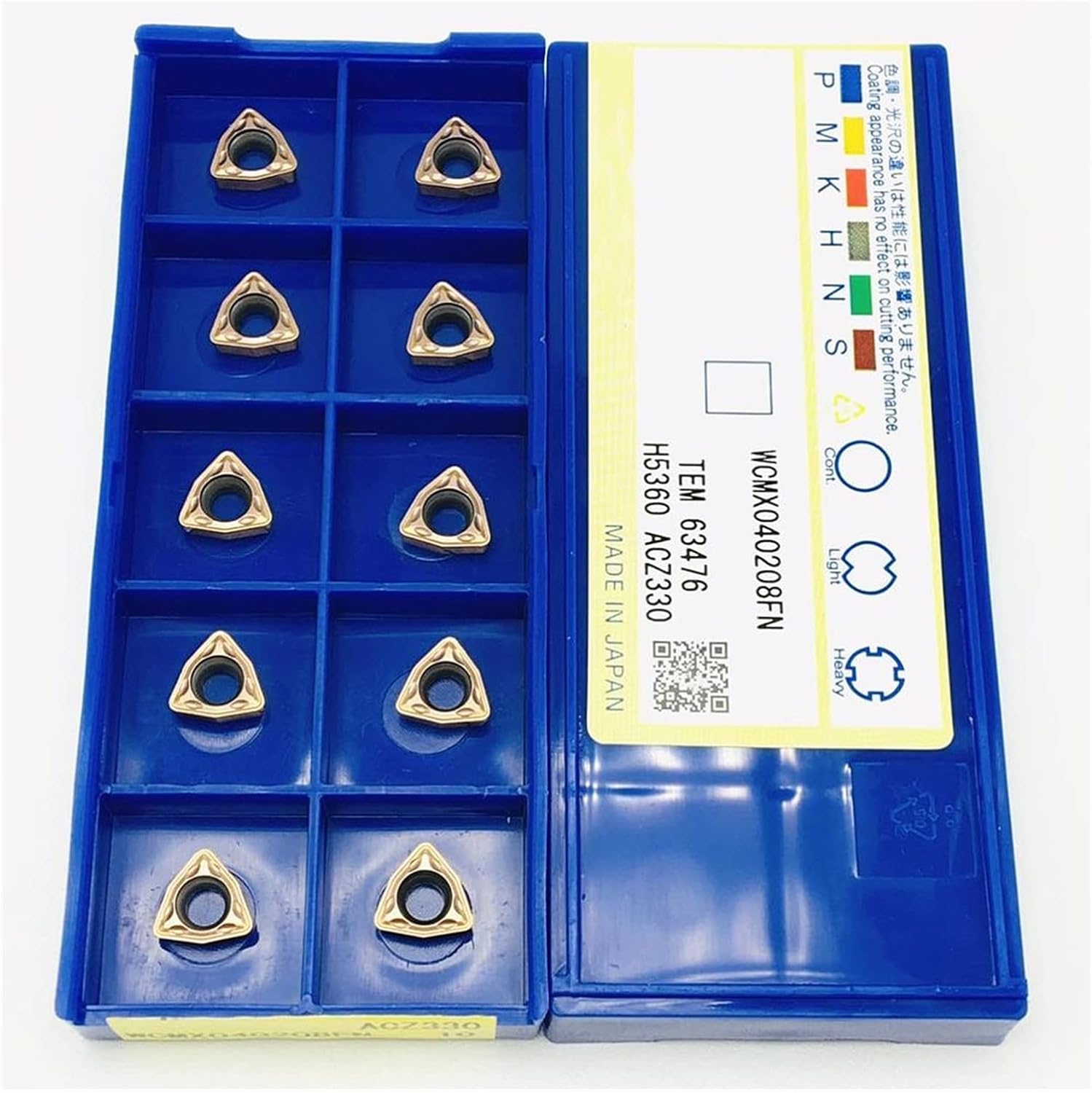 Carbide Tool Turning Tool WCMX030208 ACZ330 WCMX030208FN Carbide Insert Turning And Milling Cutter CNC Tool U-shaped Drilling Groove Cutting