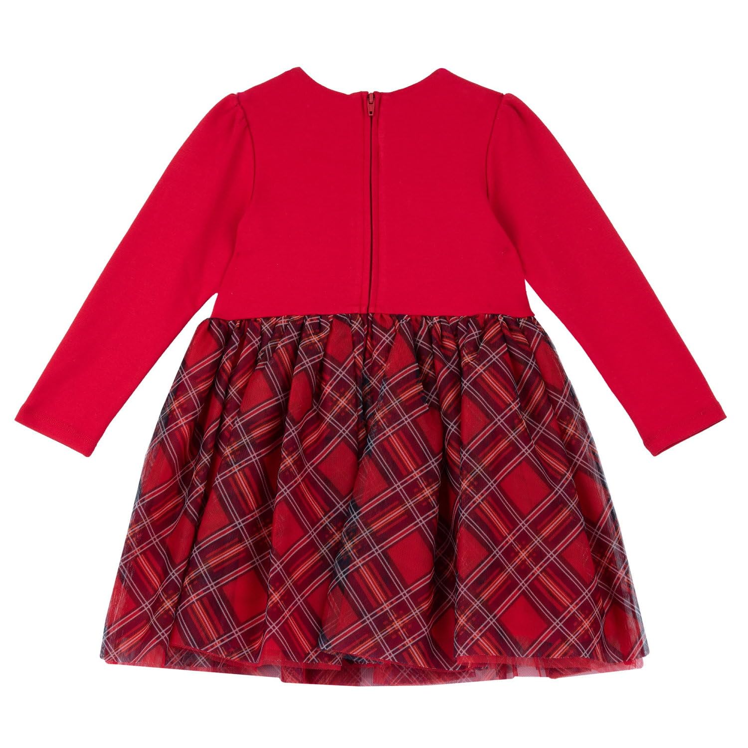 Chicco, Vestito Natale Neonata e Bambina, con Comoda Apertura sulla Schiena, in Caldo e Morbido Tessuto, Lavabile in Lavatrice, Abbigliamento Neonata e Bambina, Idea Regalo Bambina, Designed in Italy