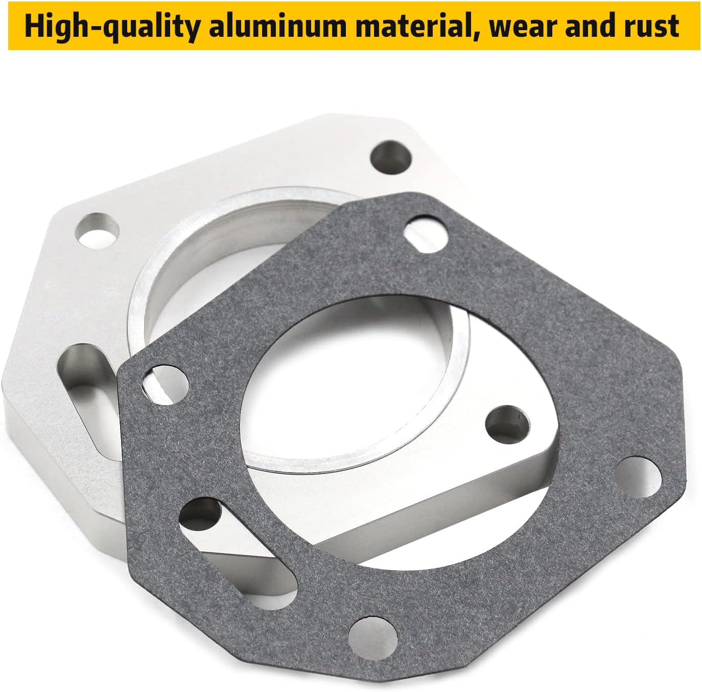 MSCRP RBC/RRC Dual Throttle Body Adapter 62mm 70mm For K20A K20A2 K20A3 Z1 RBC RRC manifold flange With gasket hardware Durable