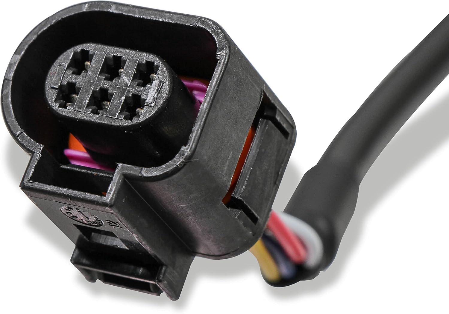 Close-up of Female Connector Receptacle