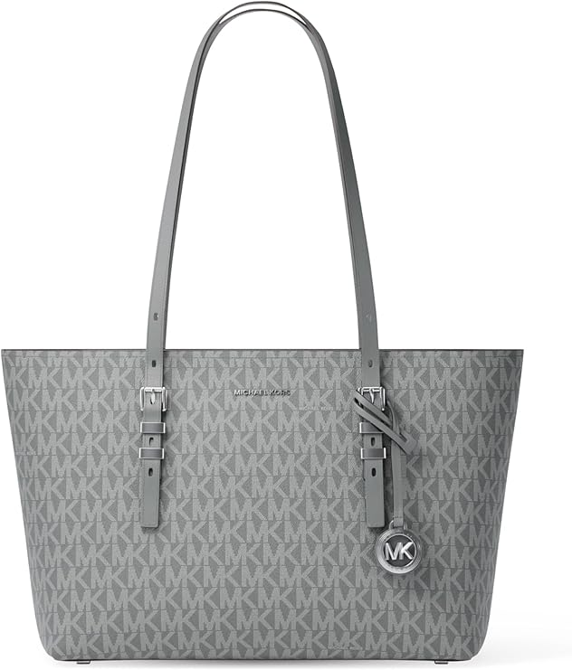 Grey designer tote bag fashion