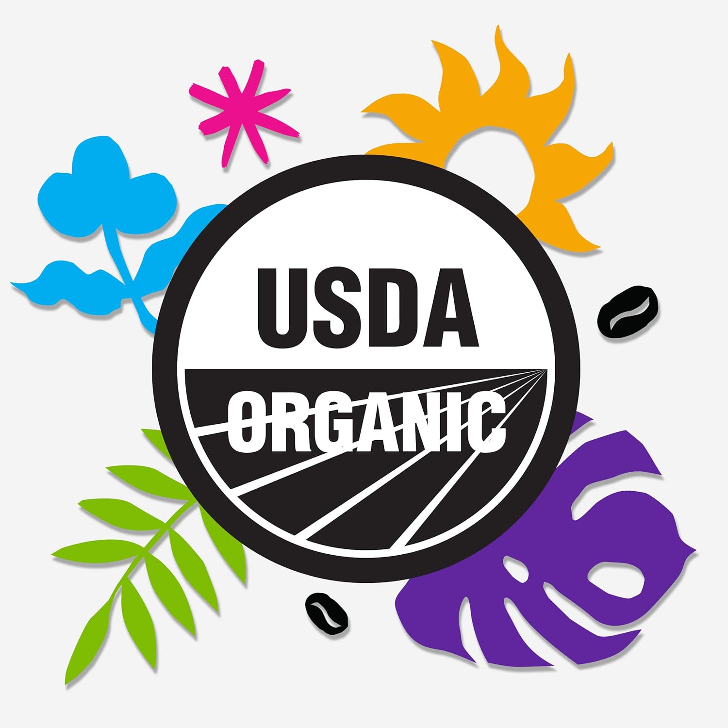 Ethical Bean Fairtrade Organic Coffee, Lush Medium Dark Roast, Whole Bean Coffee (12 Oz Bag), Lush Medium Dark Roast, 0.75 Lb (Pack of 3)