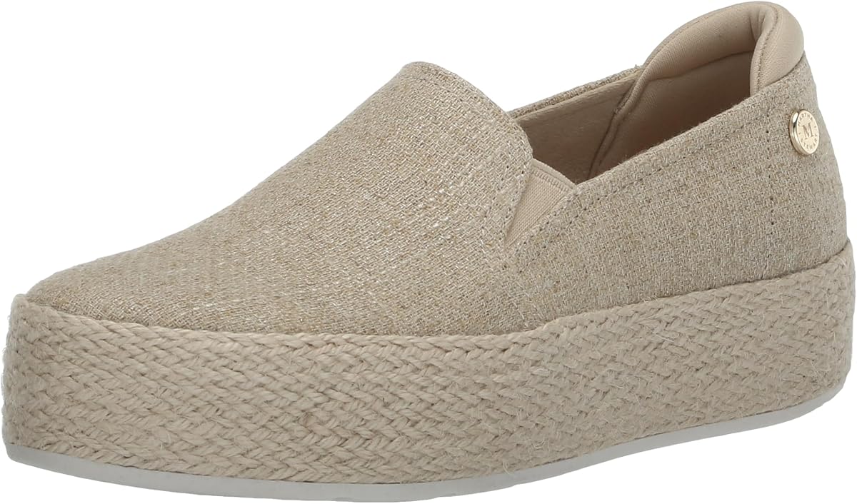 Zapatillas Skechers Bobs Sesame - by The Bay para mujer | Casua slip-on, espuma viscoelástica refrigerada por aire, colección Skechers Martha Stewart, alpargata con plataforma plana, confeccionada con materiales veganos