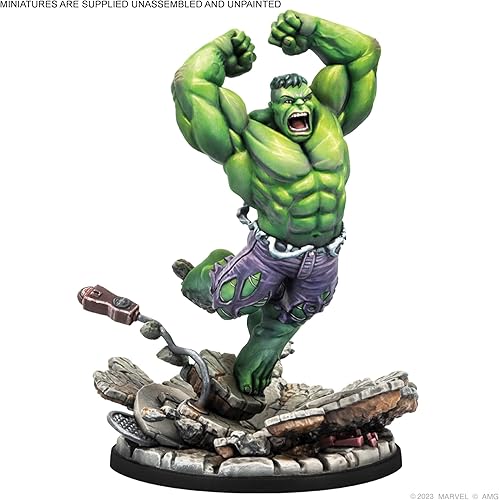 Miniatura 3 de Atomic Mass Games Marvel Crisis Protocol The Immortal Hulk - Paquete de personajes en miniatura, juego de estrategia para adultos a partir de 14