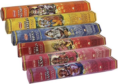 Miniatura 6 de Hem - Paquete variado de varillas de incienso #2 y soporte para varillas de incienso con 6 fragancias de la serie Dios