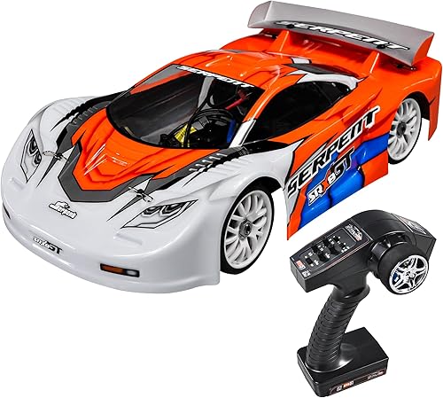 Serpent SRX8 GTE 4WD RTR, 1/8 4WD GT Car, RTR de velocidad sin escobillas, cuerpo pintado, alta velocidad, carreras, listo para correr, (baterías y