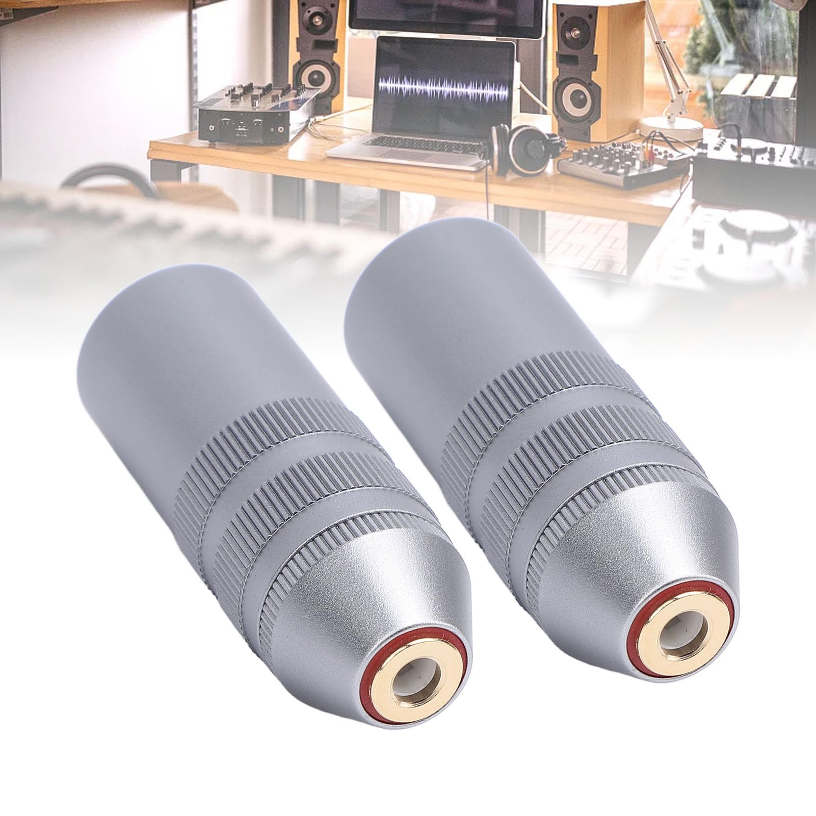 Tangxi Adaptador XLR Macho de 4 Pines a Hembra de 4, Mm Funcionalidad Plug and Play Conector Versátil para Mezclador de Cámaras