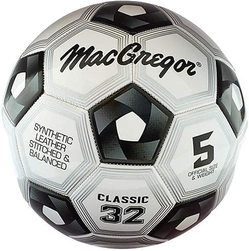 MacGregor Balón de fútbol clásico, tamaño 5