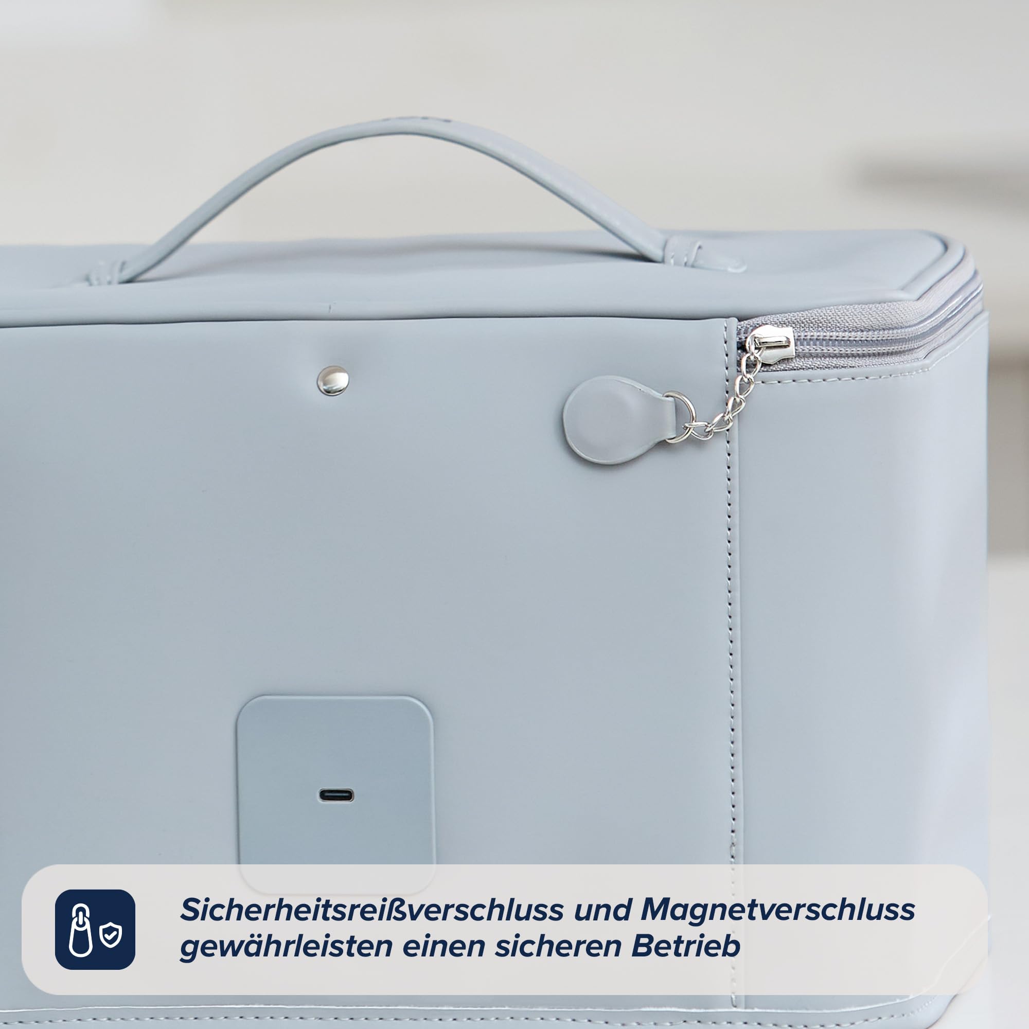 Nuby UV-Sterilisator für Babyflaschen & Zubehör, 3-Minuten-Sterilisation | Sterilisiert in 3 Minuten, tötet 99,9 % der Bakterien, für Babyflaschen & Zubehör wie Sauger, ideal für Zuhause & unterwegs