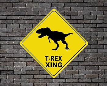 Amazon.co.jp: T-rex 交差標識 Xing ギフト ノベルティ 先史時代