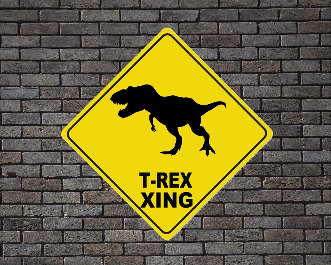 Amazon.co.jp: T-rex 交差標識 Xing ギフト ノベルティ 先史時代の恐竜