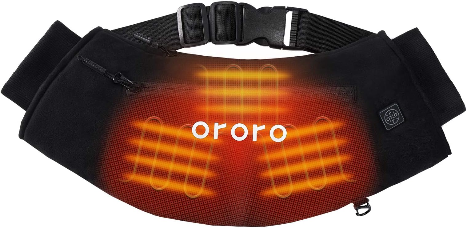 Heated Hand Warmer Pouch, Up to 14 Hours of Warmth, Heated Hand Muff with USB-C Rechargeable Battery
