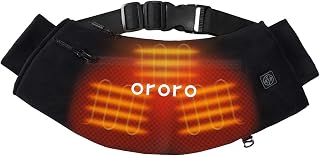 [Upgraded Battery] ORORO Heated Hand Muff, 14 Hours of Warmth, Electric Hand Warmer with Rechargeable Battery