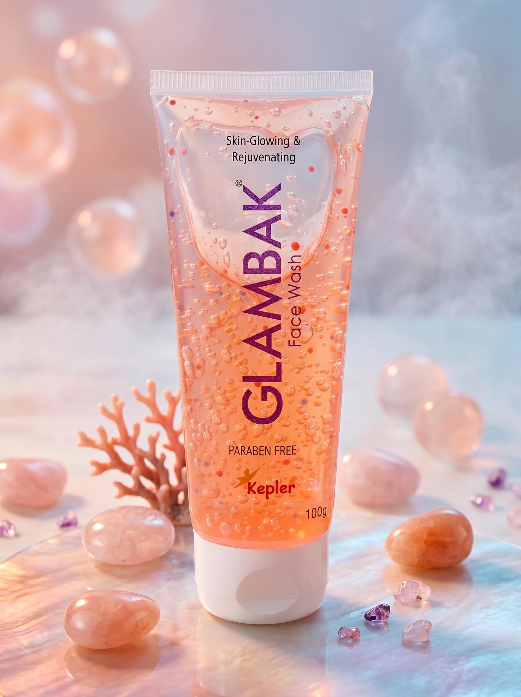 Glam-bak Skin Glowing & Rejuvenating Face Wash – Deep Cleanse, Brighten & Refresh – 100g-image-41