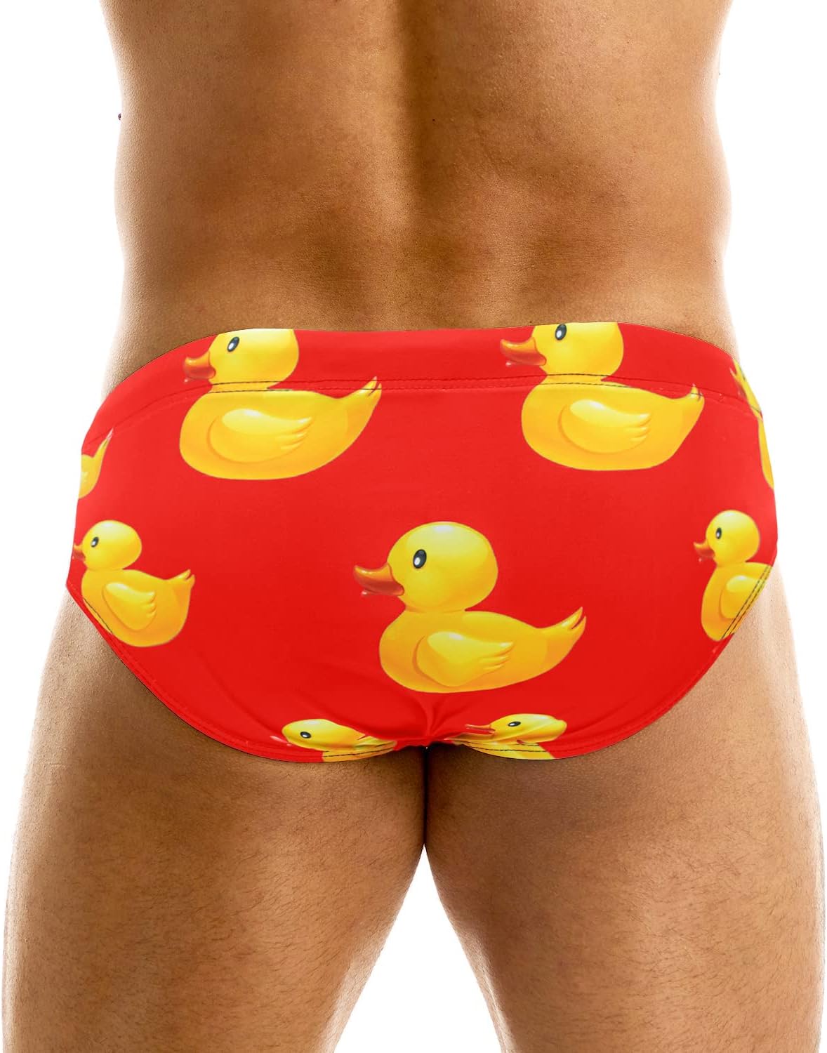 MIZOK Men's Sexy Cartoon Print Swim Bikini Low Rise Surfing Briefs Quick Dry Swimsuit Swimwear Short - Image 4