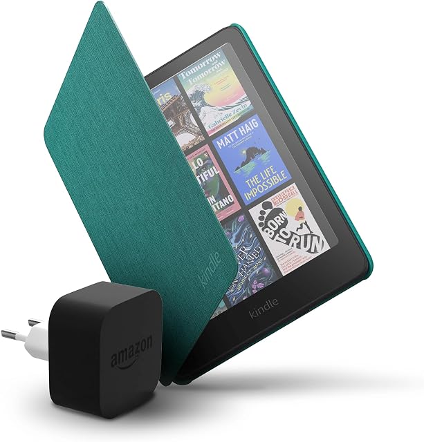 Amazon Kindle Colorsoft 16 GB con funda y adaptador