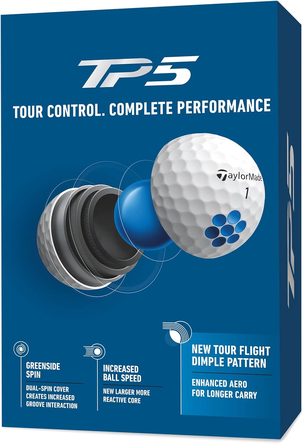 2021 TaylorMade TP5 Golf Balls