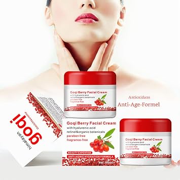 32 Goji Berry Face Cream - With Hyaluronic Acid and Vitamin C