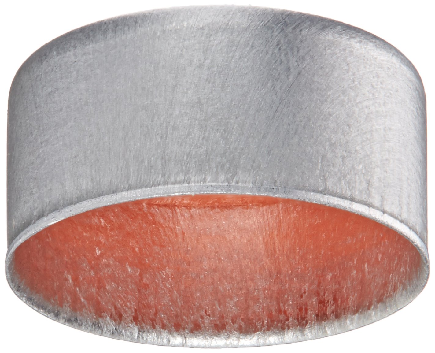 Kimble N73824-11 Aluminum Seal Caps/Closures with PTFE-Faced Natural Silicone Rubber Liner, One Piece, 11 GPI Aluminum Seal Finish (Case of 100)