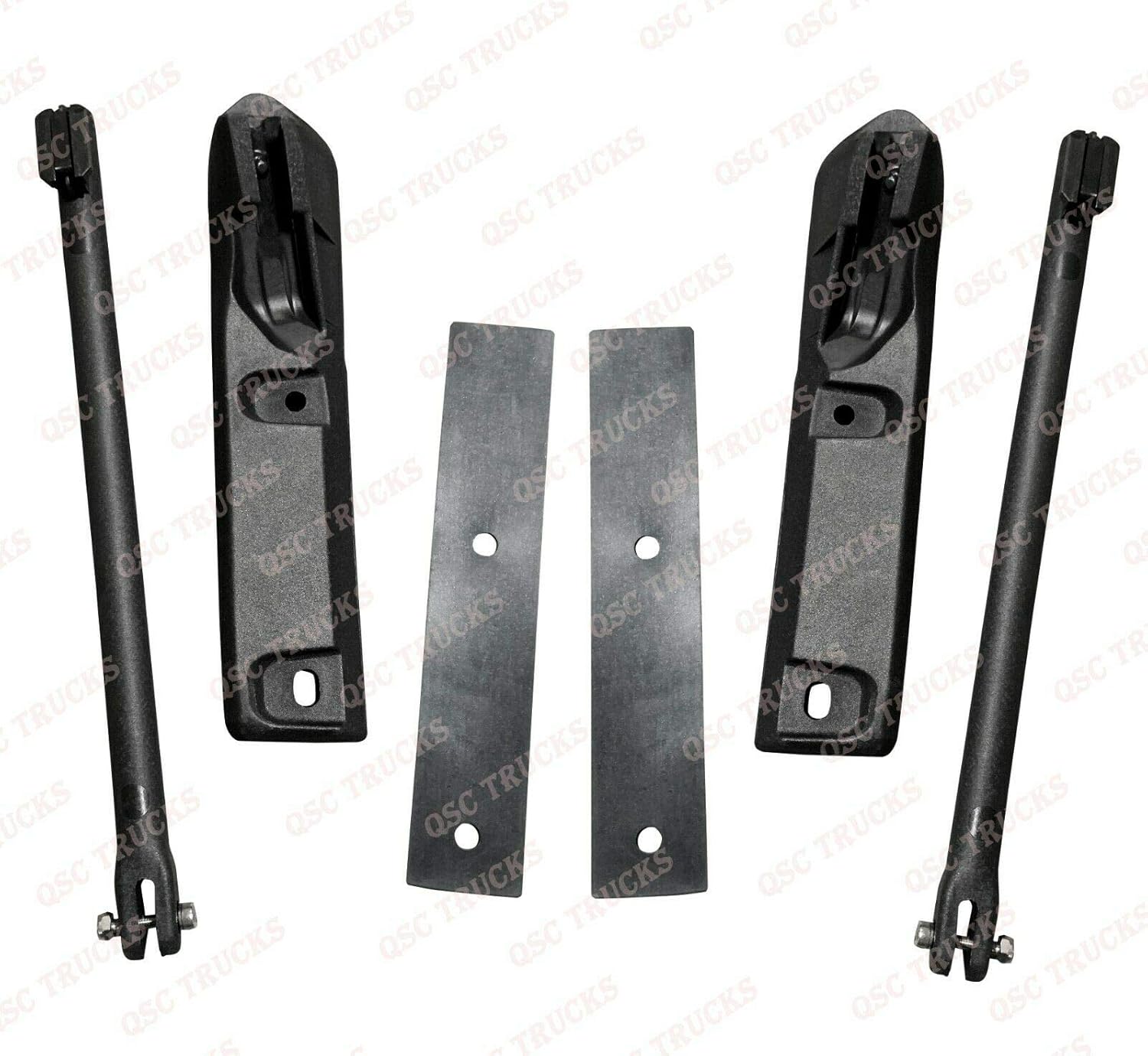 QSC Truck Parts Left Right Side Door Mirror Support Bracket Pair compatible with Volvo VNL Truck 2004