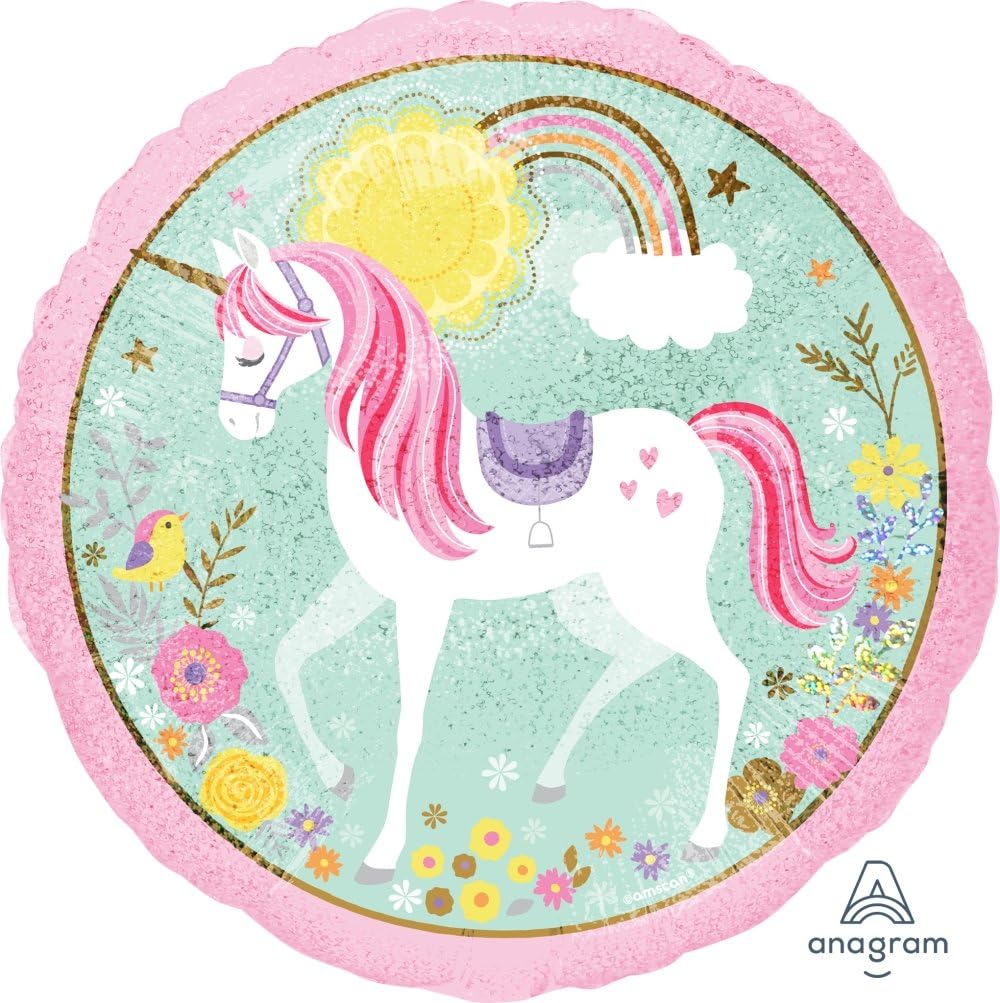 Mayflower Unicorn Party Supplies Believe in Unicorns 2nd Birthday Balloon Bouquet Decorations
